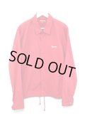 Supreme - Red ナイロンコーチジャケット