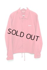 Supreme - Red ナイロンコーチジャケット
