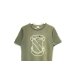 画像3: NUMBER (N)INE - Khaki プリント半袖Tシャツ (3)