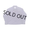 yotsuba - Rayon Open Collar Shirt [Purple]