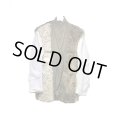 COMME des GARCONS HOMME HOMME - Khaki リバースデザインファー切り替えテーラードジャケット