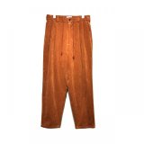 yotsuba - Corduroy Wide Pants [ORANGE]