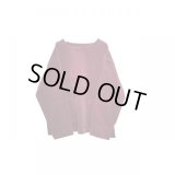 yotsuba - Corduroy Pullover Tops [WINE RED]