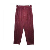 yotsuba - Corduroy Wide Pants [WINE RED]
