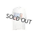 Used - White 松本人志プリントTシャツ