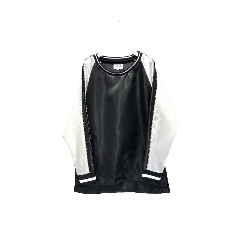画像1: yotsuba - Souvenir Pullover Tops [Black] 
