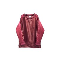 yotsuba - Souvenir Pullover Tops [Wine Red] 