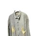 画像5: ROBES&CONFECTIONS - Gray スカ刺繍デザインロング長袖シャツ
