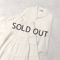 tricot COMME des GARCONS - White 3Bジャケットティアードスカートセットアップ