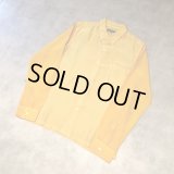COMME des GARCONS HOMME  - Yellow 切り替え長袖シャツ