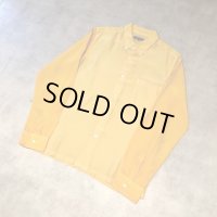 COMME des GARCONS HOMME  - Yellow 切り替え長袖シャツ