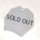 Maison Martin Margiela - Navy ヘンリーネックデザインスウェット