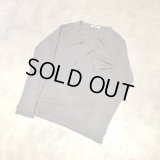 HELMUT LANG - Gray Vネックデザイントップス