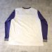 画像2: Supreme - White × Purple フットボールロングスリーブTシャツ (2)