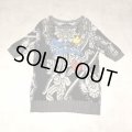 Vivienne Westwood -  Black 総グラフィック半袖ニット