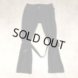 Vivienne Westwood MAN - Black デザインボンテージパンツ
