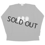 TIKA - "Three wise monkeys" Long Sleeve Tee 【Black】