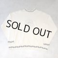 VERSACE - Off White メデューサ刺繍ハイネックニット