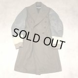 DIRK BIKKEMBERGS - Khaki × White ドッキングデザインコート