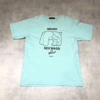 UNDER COVER - Mint Green "MERRY SEX'MASS" Tシャツ