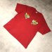 画像3: CORE FIGHTER - Red スカ刺繍Tシャツ (3)