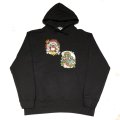 TIKA - " fu-jin＆raijin " Pullover Parker【BLACK】