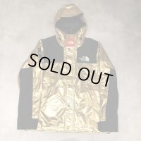 Supreme × THE NORTHFACE - Gold メタリックマウンテンパーカー