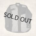COMME des GARCONS SHIRT - Black パッチワークデザイン長袖シャツ