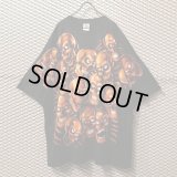 LIQUID BLUE - "Skull" Big Tee (4XL)