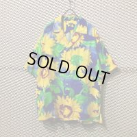 KENZO - Sunflower Graphic Rayon Shirt