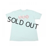 TIKA - "Three wise monkeys" Busters Big Tee【TIFFANY BLUE】