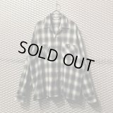 COOTIE - Shadow Check Open Collar Shirt