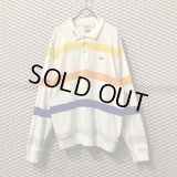 Supreme × LACOSTE - Border Long Sleeve Polo Shirt