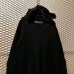 画像2: Black means - Frayed Pullover Hoodie (2)