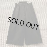 LAD MUSICIAN - "HAKAMA" Wide Denim Pants (Black)