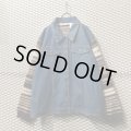 Used - Knit Switching Denim Jacket