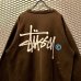 画像4: STUSSY - "Big Logo" Sweat (Brown)