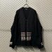 画像1: COMME des GARCONS HOMME - Different Material Switching Cardigan (1)