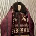 画像2: Used - Cowichan Knit Switching Boa Jacket (2)