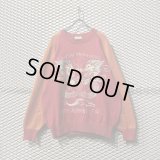 KANSAI MAN - "SKA" Embroidery Raglan Switching Knit