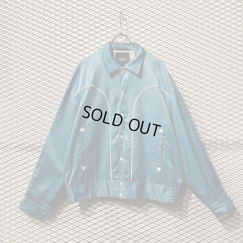 画像1: UNUSED - Western Jacket (Turquoise)