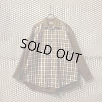 COMME des GARCONS HOMME - Check Switching Open Collar Shirt