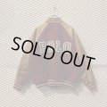 RALPH LAUREN - Leather Switching Stadium Jumper