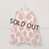 Sasquatchfabrix. - Sun Dot Open Collar Shirt 