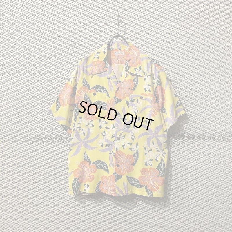 画像1: SUN SURF - Open Collar Aloha Shirt