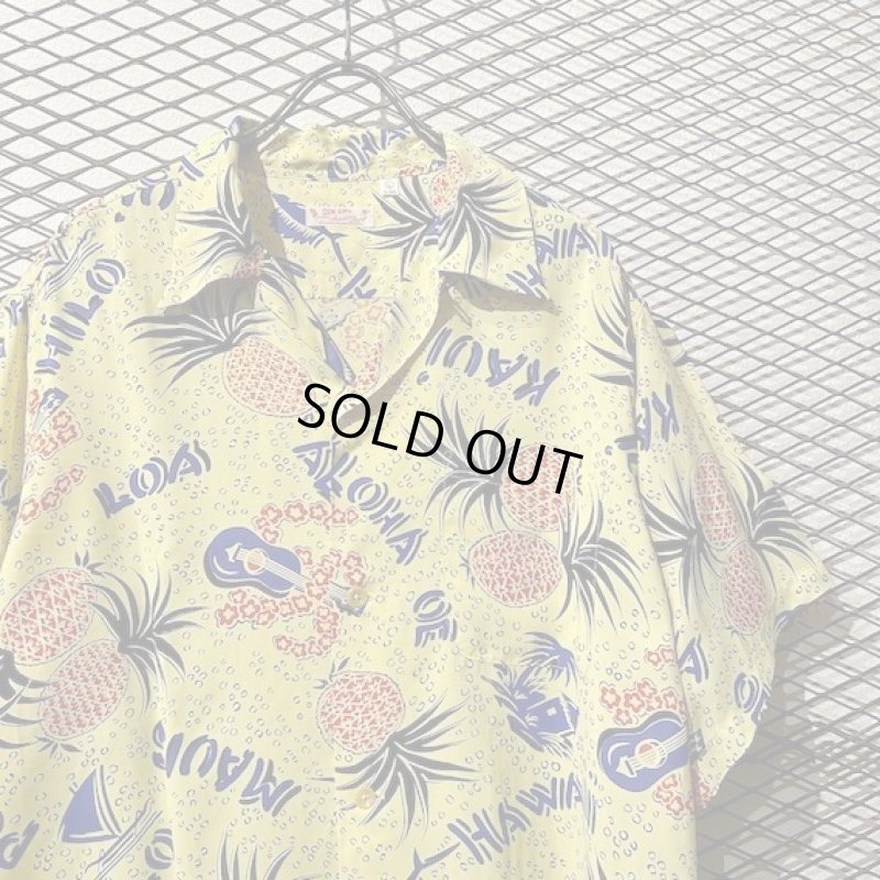 画像4: SUN SURF - Pineapple Aloha Shirt 