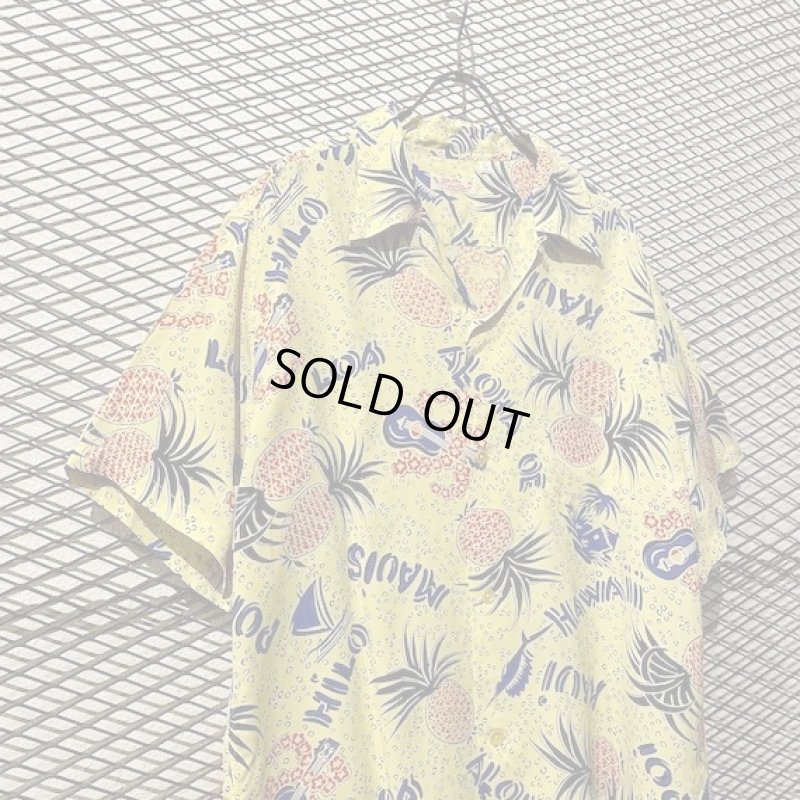 画像2: SUN SURF - Pineapple Aloha Shirt 