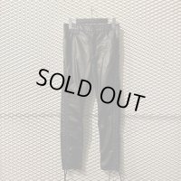 HYSTERIC GLAMOUR - Lace Up Fake Leather Pants