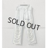 TORNADO MART - Crash Denim Pants