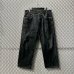 画像1: GUCCI - Wide Denim Pants (Black)  (1)